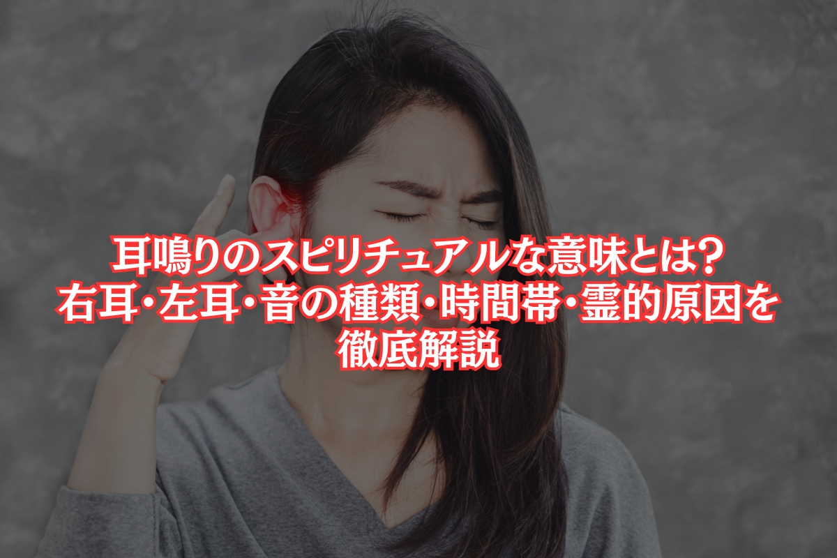 左 耳 耳鳴り キーン スピリチュアル
